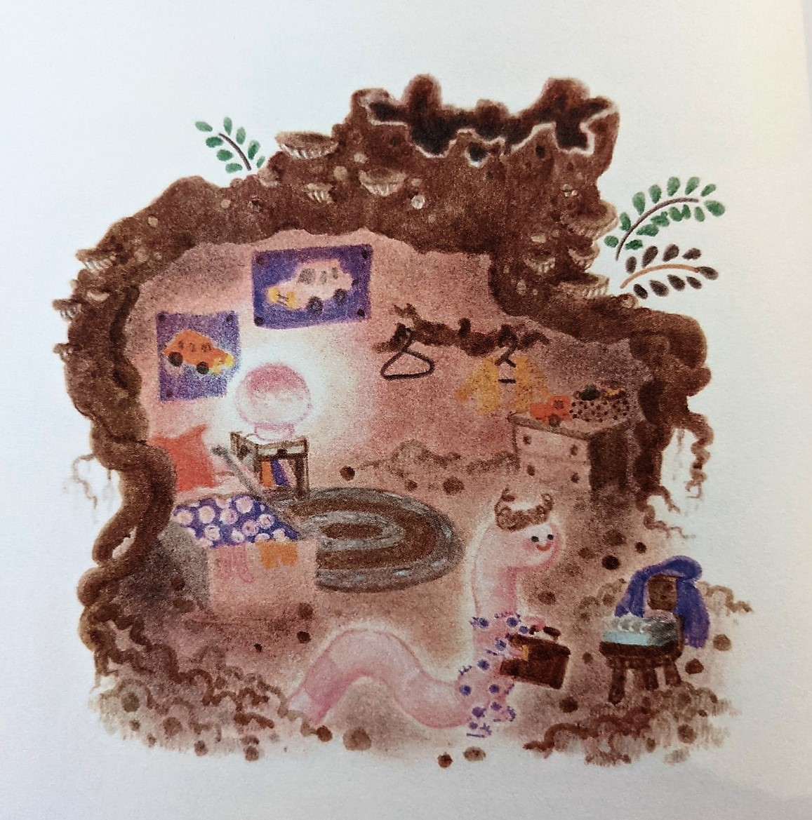 Ver de terre à bouclettes